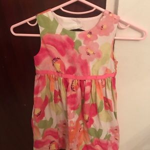 Gymboree printed dress in excellent condition.